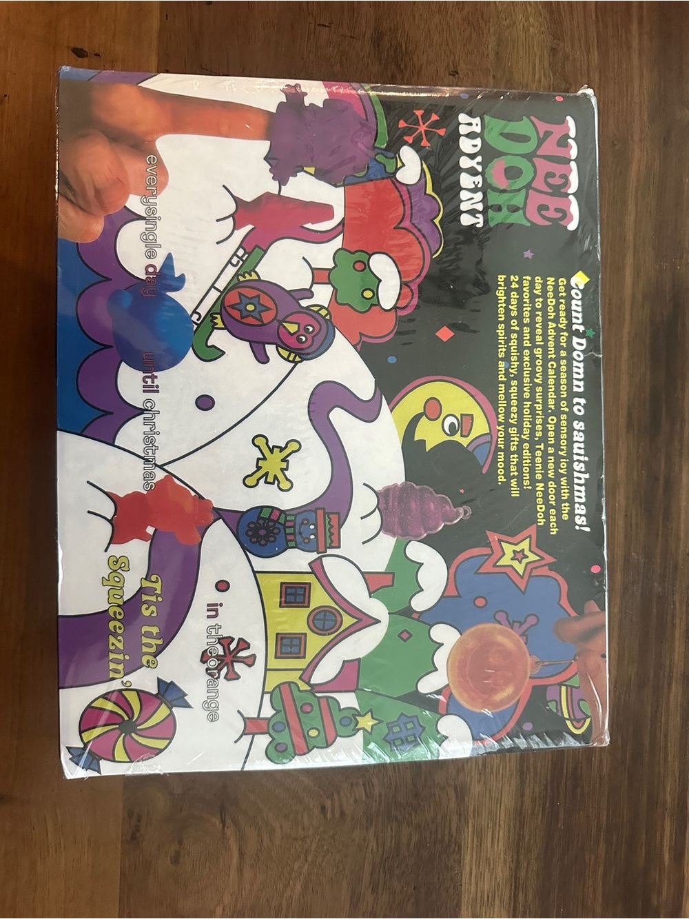 Needoh Advent Calendar Holiday Squeeze Toy